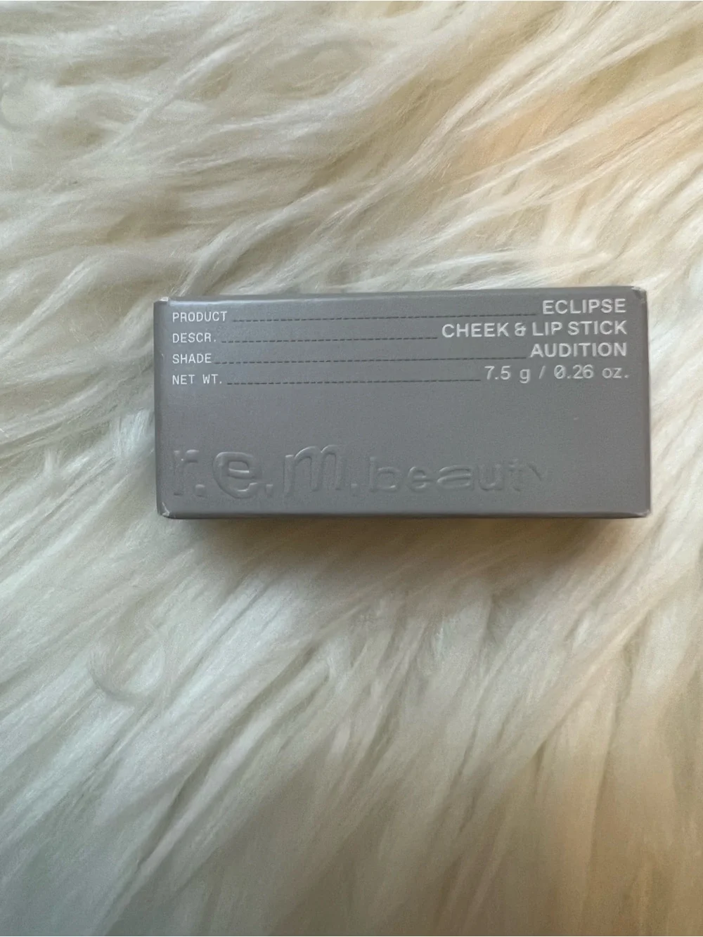 5/$35 NIB r.e.m beauty cheek & lipstick in shade audition retails $26.00 USD